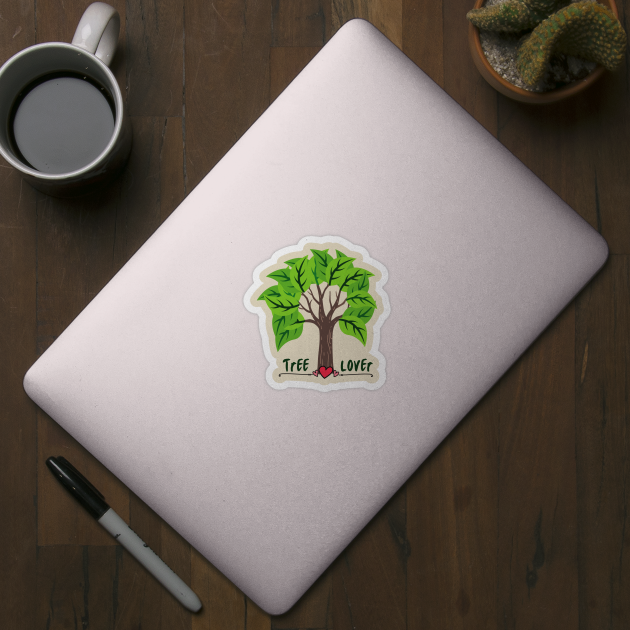 Tree Lover by Rebecca Abraxas - Brilliant Possibili Tees